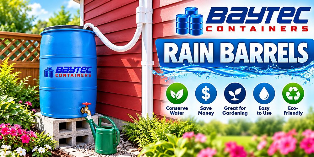 How To Build A Rain Barrel or Rain Water Barrels