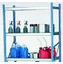 Industrial Containment Storage Shelves | 4 Shelf System | 36 Inch X 18 Inch X 84 Inch