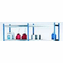 Industrial Containment Storage Shelves | 8 Shelf System | 72 x 18 x 84