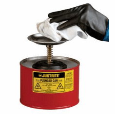  Justrite Job-Matched Plunger Safety Cans