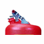 Justrite Type I Polyethylene Safety Can  2 1/2 gallon  Red, Stainless steel Fittings | for storing and carrying flammable liquids <br><font color="#008000" >Free Shipping</font>