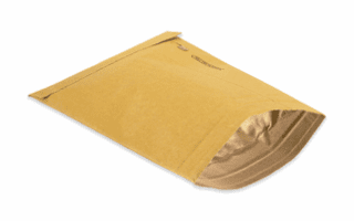 Kraft Padded Mailers, 4" x 8",Bag No.000,500 Case Count
