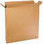 Kraft Quality Side Loading Corrugated Cardboard Boxes | 24" x 5" x 18" | 25 Bundle Pack