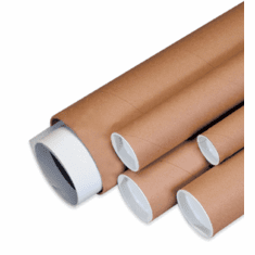 Kraft Tubes 2 1/2" x 30", 34 Case Pack