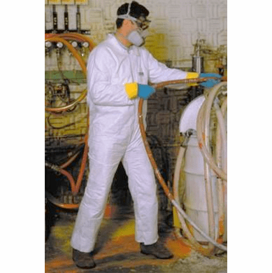 Large Tyvek Protective Safety Coveralls | 25 Case Pack