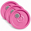 Light Pink 5 Gallon Plastic Bucket Spout Lids | 3 Pack