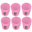 5-Gallon Light Pink Plastic Buckets, Food-Grade, 3-Pack