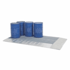 Low-Profile Modular Steel Workdecks  61 x 73  93 Gallon Sump
