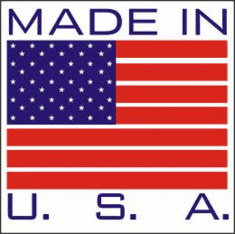 Made in USA Labels 2 x 3 500 Pack