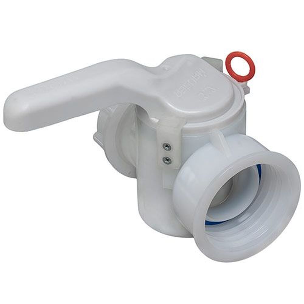 Mauser IBC Tote Valve with 2" buttress outlet and Viton gasket