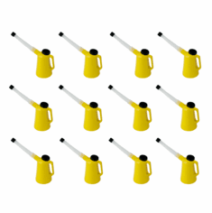 Measuring Pitcher 8 Quart with Flexible Spout Polyethylene, 12 Pack