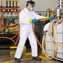 Medium Tyvek Protective Safety Coveralls | 25 Case Pack