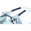 Mica Nozzle Heater 240v 125w 1.00" 1.00"   550C SS Braided Fiberglass Leads<br><font color="#008000" >Free Shipping</font>