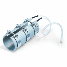 Mica Nozzle Heater 240v 500w 2.50" 2.00"  200C Fiberglass Braided Silicone Leads<br><font color="#008000" >Free Shipping</font>