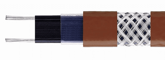 Cut-To-Length Mid-Temperature Self-Regulating Heating Cable (SLMCBL)<br><font color="#008000" >Free Shipping</font>