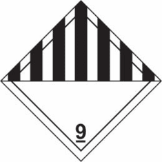 Miscellaneous 9 D.O.T. Label