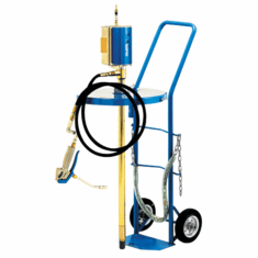 Mobile Heavy Duty Grease Pump, 55 Gallon , With Trolley
