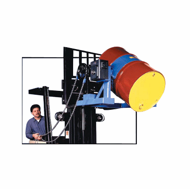 MORSE Forklift Karrier Lifts and Dumps Drums - 1200 lbs
