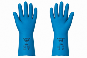 Natural Blue™ Latex Gloves