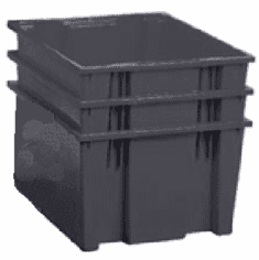 Nest & Stack Containers 2.60 Cu Ft 3 Pack