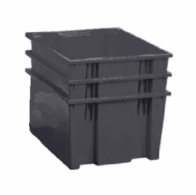 Nest & Stack Containers 2.60 Cu Ft 3 Pack