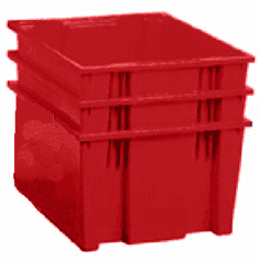Nest & Stack Containers 2.60 Cu Ft 3 Pack