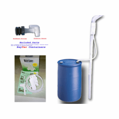 New 55 Gallon Rain Barrel Kit<strong><font color="#FF0000"> Free Shipping</font></strong>