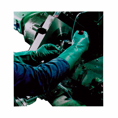 Nitrile Chemical Safety Gloves 6 Pack