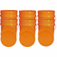 Orange 5 Gallon Buckets and Flat Lids Food Grade Combo 6 Pack <Font color="red"> Special Combo Free Shipping</font>