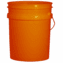 Orange 5 Gallon Buckets and Spout Lids Food Grade Combo 3 Pack <Font color="red"> Special Combo Free Shipping</font>