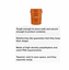 Orange 5 Gallon Plastic Buckets and Gamma Seal Lids  Food Grade Combo 6 Pack <Font color="red"> Special Combo Free Shipping</font>