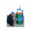 Overhead 55 Gal Steel Drum Dumper 800 lbs Drum Capacity