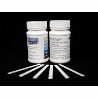  OxyStix -Test Strips for Purogene Water Treatment - 50 Pack<br> <font color=green>Free Shipping</font>