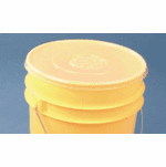 Pail Saver Polyethylene 5 Gallon Cover | For 5 Gallon Bucket or Pail - 6 Pack