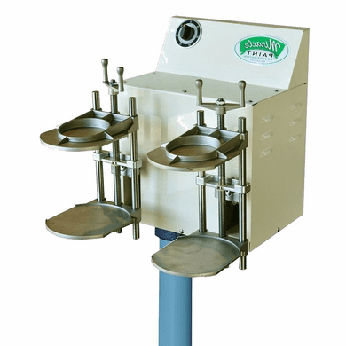 Pedestal Mount, Dual Head -2 Pint to 2 Gallon Can Shaker