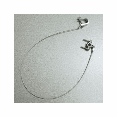 Pipe Clamp C Clamp Grounding Bonding Wires Prevent Static Sparks 3'