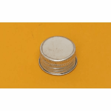 Plain Tin Screw Cap | Beta |  1 1/8" Size | 100 Pack
