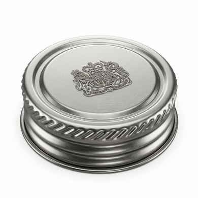 Plain Tin Screw Cap | Beta |  1 1/8" Size | 100 Pack