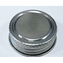 Plain Tin Screw Cap with Delta Solv Seal Liner | 1" Size | 100 Pack