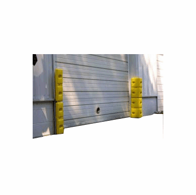 Plastic Corner Guards 2-pieces, 42" L x 6" W x 10" D