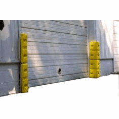 Plastic Corner Guards 2-pieces, 42" L x 6" W x 10" D