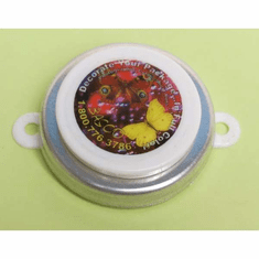 Plastic Decorated Capseals Custom Decorated Steel With Round-Head 3/4" 250 Count