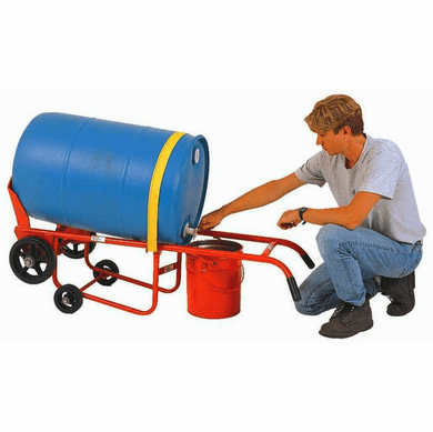 Plastic Drum Drainer Truck, Polyolefin Wheel Type