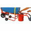 Plastic Drum Drainer Truck, Polyolefin Wheel Type