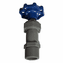Plastic Faucet 3/4 inch, 90 Degree angle inlet hose bibb