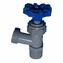 Plastic Faucet 3/4 inch, 90 Degree angle inlet hose bibb