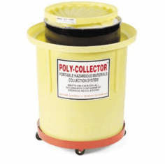 Plastic Movable Hazmat Waste Collection  110 Gallon