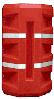 Plastic Premium Column Protectors | Warehouse Column Guards