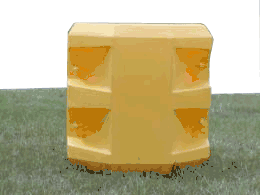 Plastic Short Column Protector 12" square
