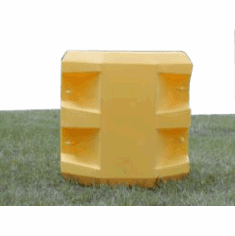 Plastic Short Column Protector 8" square